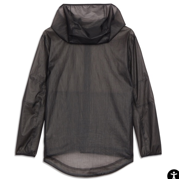 *NWT* LULULEMON Sheer Joy Jacket Black — 8 — Waterproof/Windproof/Packable Zip - Picture 5 of 12